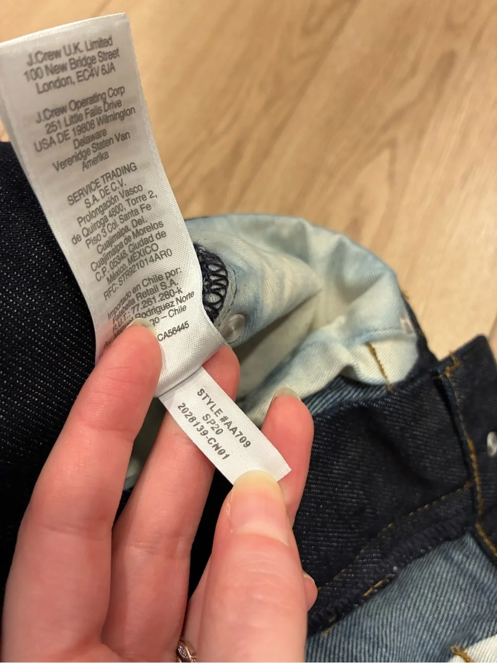 J. Crew Men’s 250 Skinny Fit Stretch on Demand Jean Japanese Denim Size 28x28